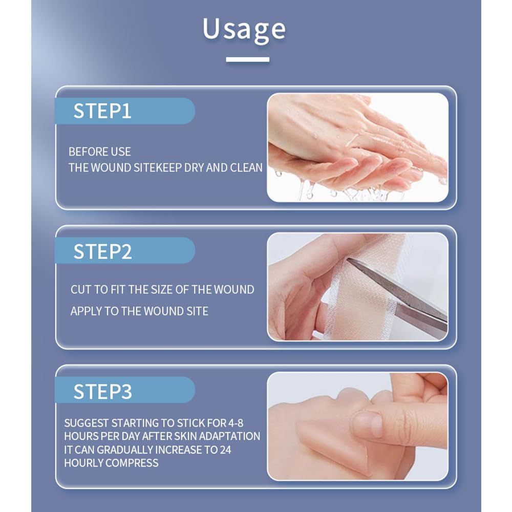 Carlié Silicone Scar Tape